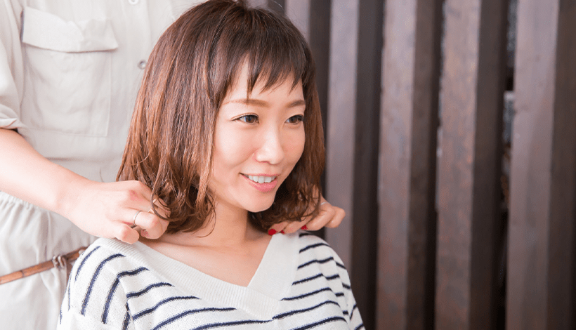理想のヘアスタイルへと導きます。